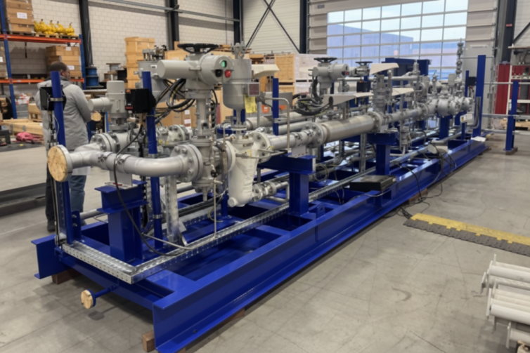 North Hamada EPF Metering Skid