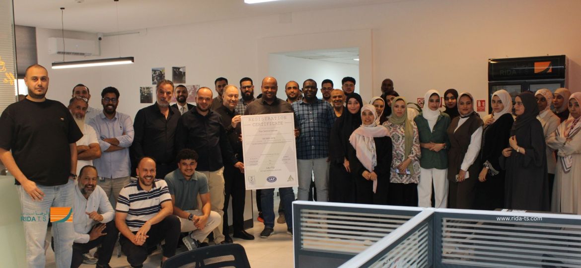 ISO 9001:2015 Rida Technical Services 2026